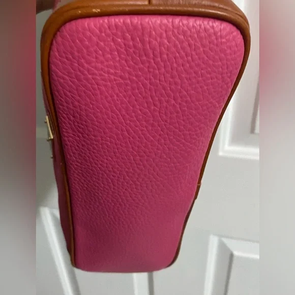DOONEY AND BURKE …Hot Pink Leather Crossbody Bag - Picture 10 of 15